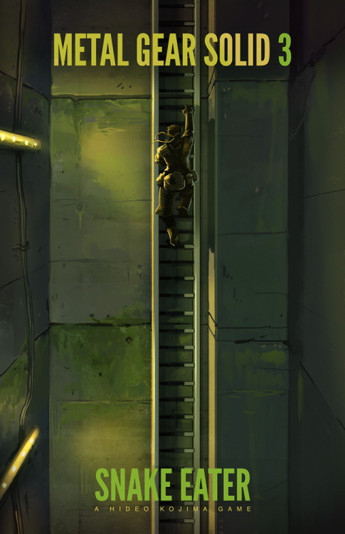 konamieurope:  The awesome MGS art of unartifex! Those artworks make such amazing posters!