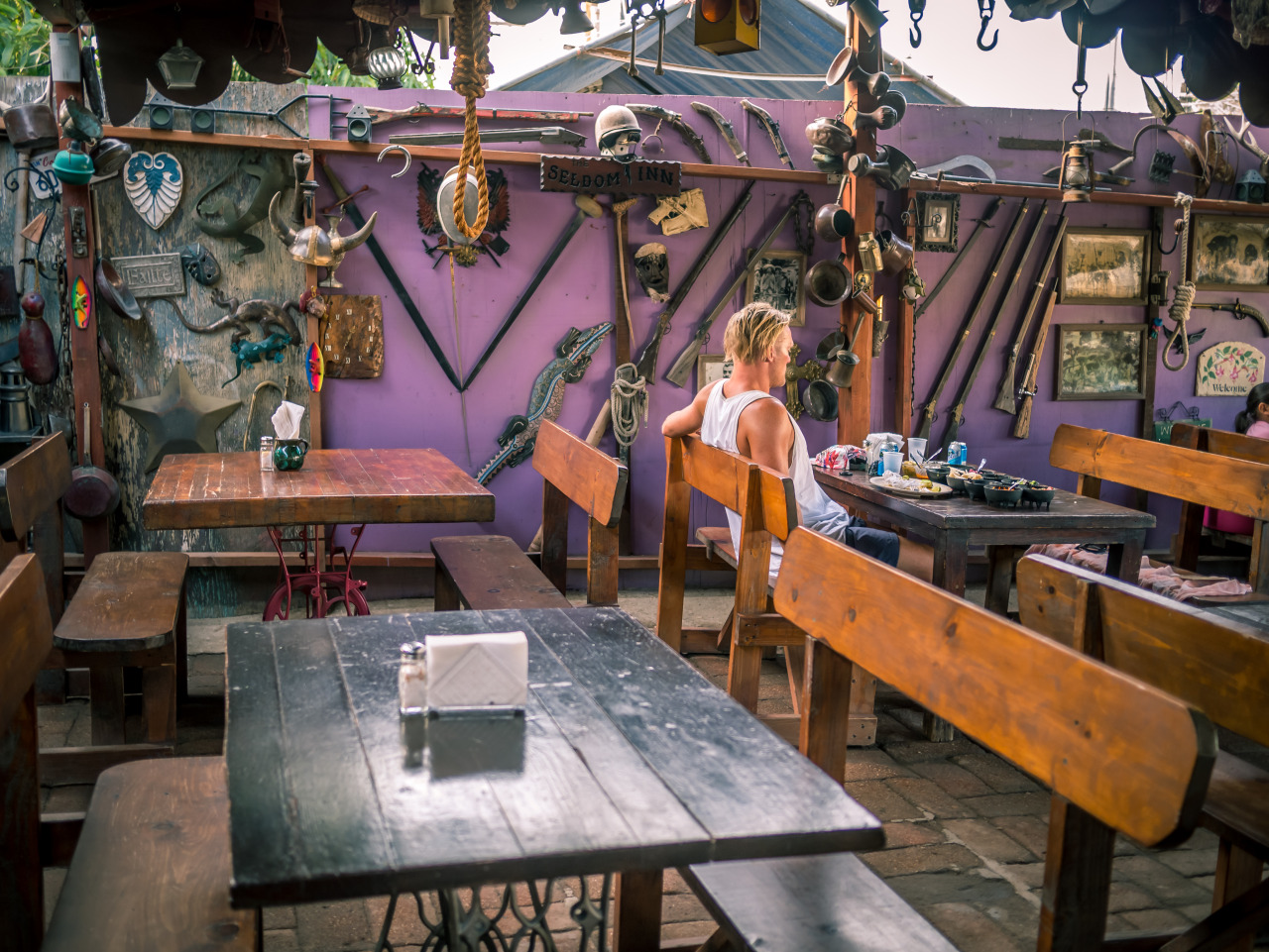 robertawalker:  Tacos at Hangman - San Jose Del Cabo, Mexico 