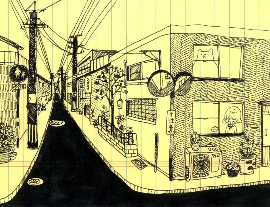 sleepyberry:  just playing around with perspective or whatever  