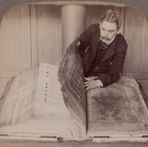 welcometothe1jungle:
“ The Codex Gigas is the largest extant medieval manuscript in the world. It is also known as the Devil’s Bible because of a large illustration of the devil on the inside and the legend surrounding its creation. It is thought to...