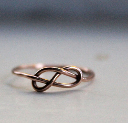 I Love Infinity Knot Rings.