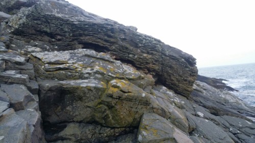 gorgeousgeology:We took a visit to Cove Bay in Aberdeen. Cove has been noted for industries such as 
