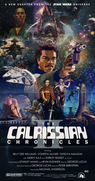 superheroesincolor:Star Wars: Calrissian Chronicles by  Peter Stults “During quarantine I imagined w