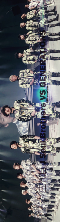 三代目 J Soul Brothers VS GENERATIONS from EXILE TRIBE “THE SURVIVAL” IN SAITAMA SUPER ARENA 10DAYS