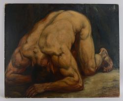 G. Hoftzer (early 20th century) - Kneeling