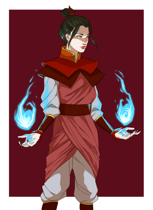 araneapeixes:rewatched atla and now i have azula brain disease (instead of brain there’s azula)