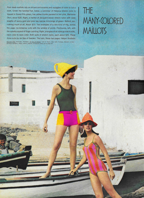 May 1967. ‘The Many-Colored Maillots’