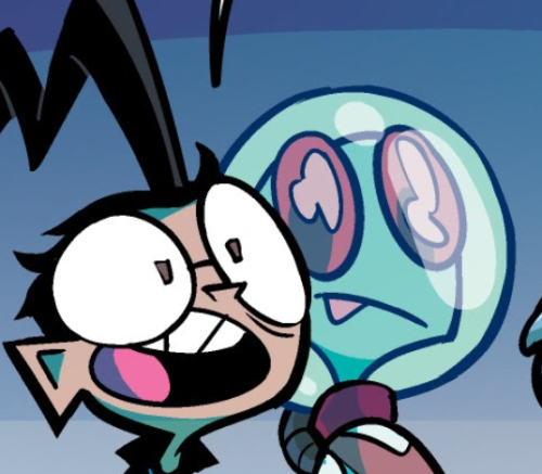 And a RAD ZIM: From: Invader Zim issue 48 