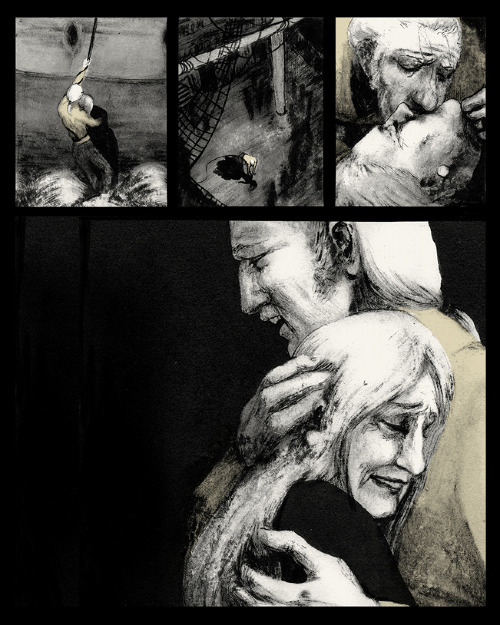 sosuperawesome:  Captain, a graphic novel by Serena Malyon 