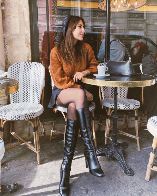 Ani Margarian in Anna Field Boots  