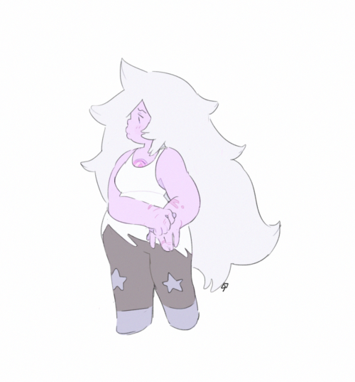 Porn Pics sofiasketch:  SU twitter art: with Amethyst,