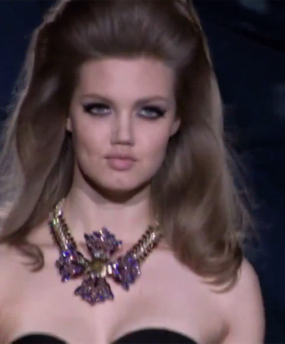 voulair:Lindsey Wixson at Dsquared2 Fall 2012