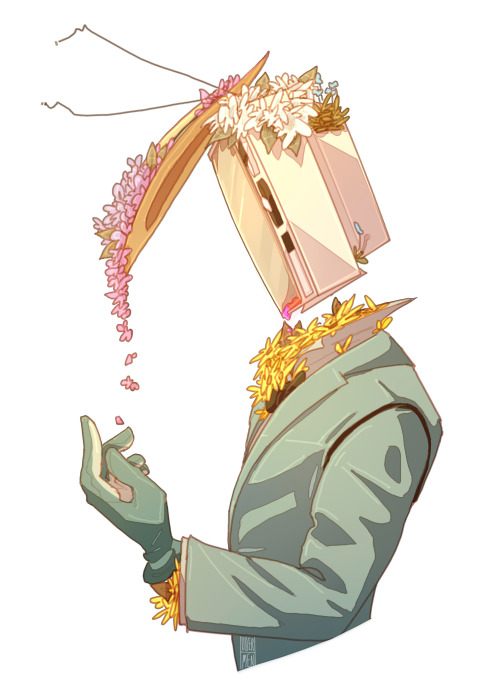 hobermen:  You should probably get those flowers looked at. 