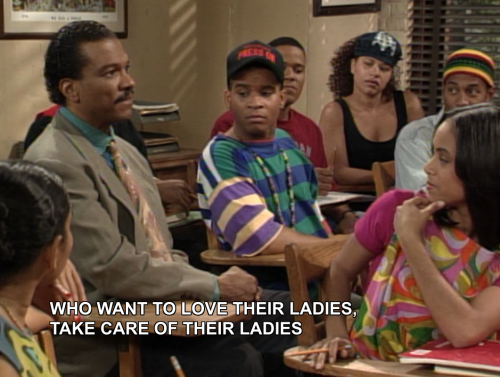 its-a-different-world:  propbaby:  A Different World | College Kid (6x24)  THIS SCENE REGAL AF 