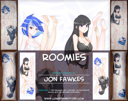 ask-human-octavia:  lunarshinestore:  Roomies DakimakuraAvailable here:http://lunarshine.myshopify.com/products/roomies-dakimakuraIt takes a lot of hard work for a pair of roomies to work together, play together, and spend time together. Fortunately these