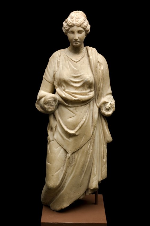 hildegardavon: Hygeia Unknown maker, Statue of the goddess Hygeia, Roman Republic and Empire, 100 BC