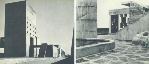 Le Corbusier, Unité d'habitation, Nantes, France, 1955. Via Domus.