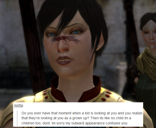 bubonickitten: Dragon Age II + text posts, part 1 I’m very late to the meme party, but I can&r