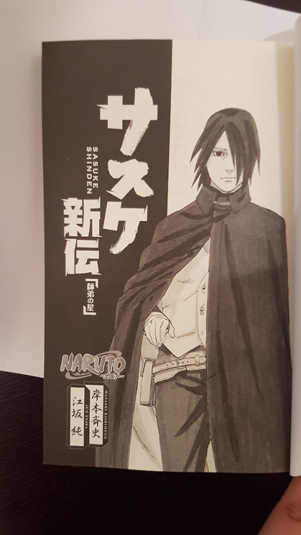 enrimoe:  Just went back from the book store and got my Sasuke Shinden