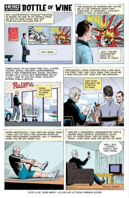 comicsalliance: RUSS HEATH’S COMIC ABOUT BEING RIPPED OFF BY ROY LICHTENSTEIN WILL GIVE YOU A 