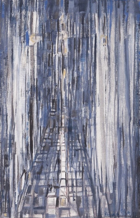 Tenture de lumière , 1980Maria Helena Vieira da Silva (French/Portuguese, 1908–1992)