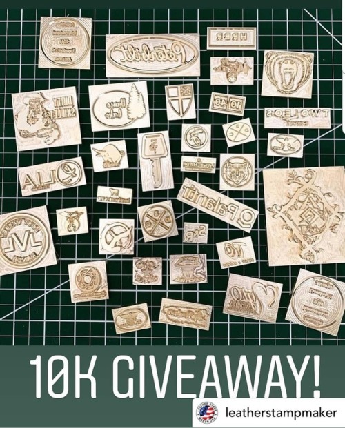 I have all the stamps I need personally, but this is a great opportunity for new leather workers and