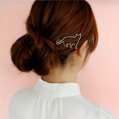 retokyo:Cute Hollow Cat Hair Clip / discount code :  Crystal15