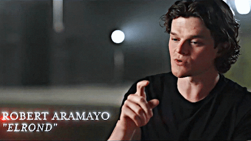 ROBERT ARAMAYO As ELROND In Season 2 Of The Rings Of Power Behind The Scenes