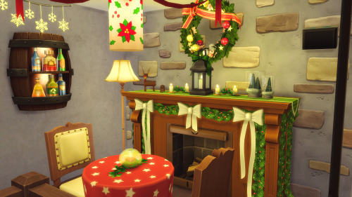 Christmas Village Pub Lot Description:  I needed a pub for Britechester so I made this higgelty pigg