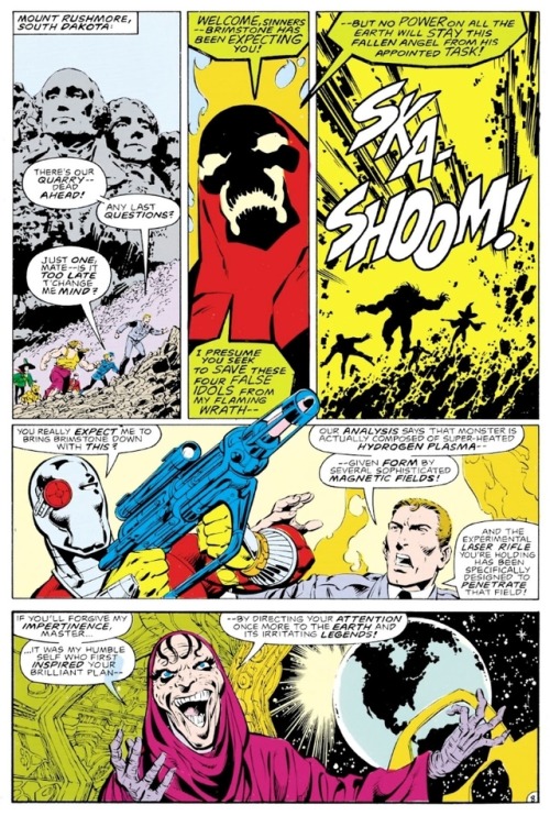 Legends #3, page 8 by John Byrne & Karl Kesel & Tom Ziuko. 1987.