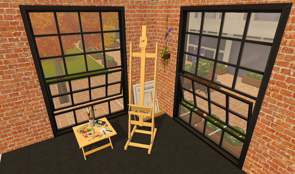 Mod The Sims - WCIF: An oval glass door.