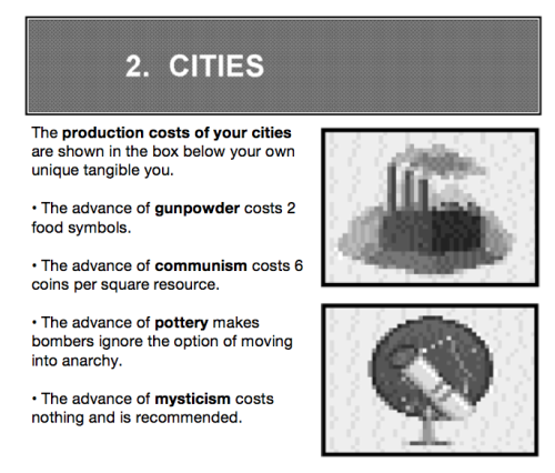 objectdreams: civilization game manual written using a predictive text emulator source: original sid