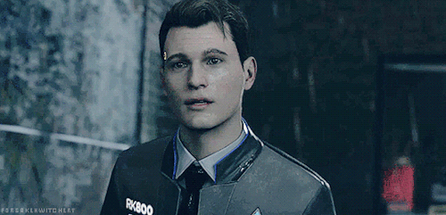 Connor Looking Like A Sad Puppycause I Seem To Enjoy Torturing Myself.[all My Dbh Gifs] 