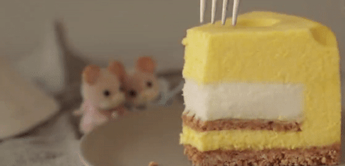 Tom&amp;Jerry No-Bake Emmental Cheesecake エメンタールチーズケーキ※ Do not delete the caption / Do not repos