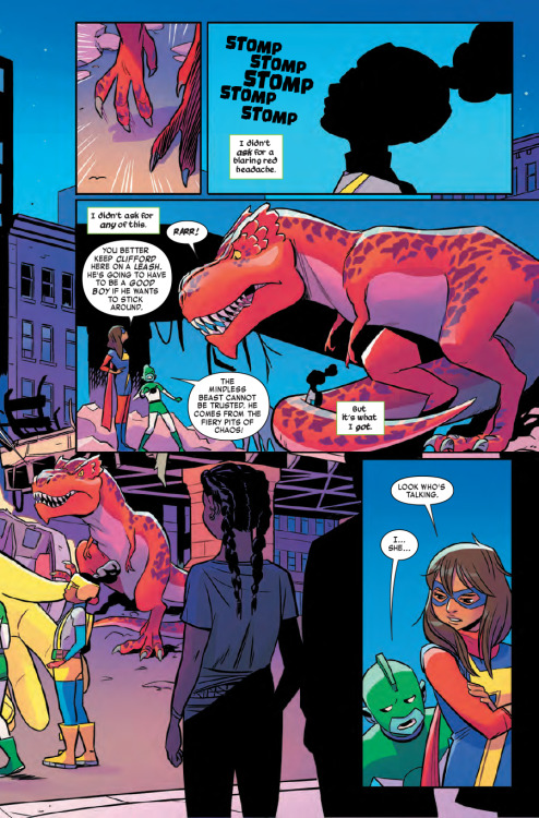 mahdialynn: fykamalakhan: PREVIEW: MOON GIRL AND DEVIL DINOSAUR #10 (Release: August 24, 2016)by Amy