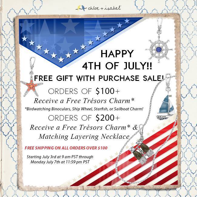 Happy 4th of July! Free gift with purchase sale!
Shop the sale at www.CNIbyRobbie.com