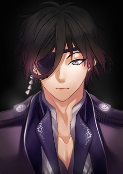 albertnokotogaaisuru:  autumnlovesotome: leupus:  “No matter my robes, I am a King.” Happy belated birthday to my friend, @tsurayuki!!! King Byron Wagner of Stein from the game Midnight Cinderella! Hope you had a great one! ;;u;; Byron Wagner ©