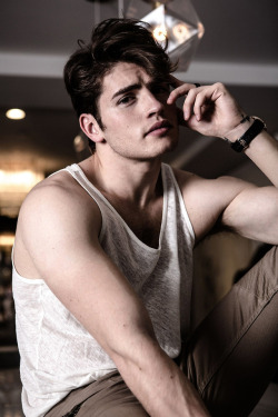 meninvogue:  Gregg Sulkin photographed by