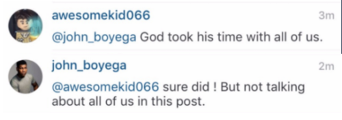 finnaknownjedi: rootbeergoddess:  starwarsherofinn:  Boyega Week: John Boyega + his legendary clapbacks  So much sass   John Boyega @ anyone who even tries it: Did I fucking ask?  
