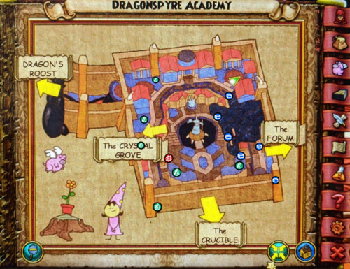 crowthecorbeau:Dragonspyre Academy Farming Guidereagents found here - color on map ~ number found (t