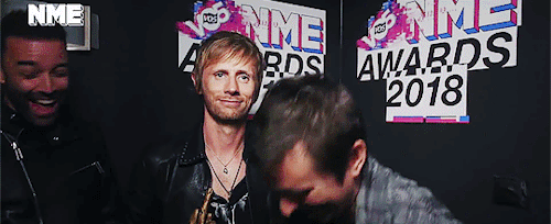 panisctation:Muse at the 2018 NME Awards