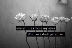 teengrungegirl:  Dark Paradise.