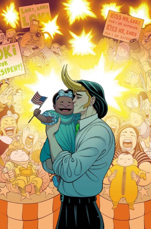 snowbyrdn7:VOTE LOKI #3CHRISTOPHER HASTINGS (W) • Langdon Foss (A)Cover by Tradd MooreVARIANT COVER 