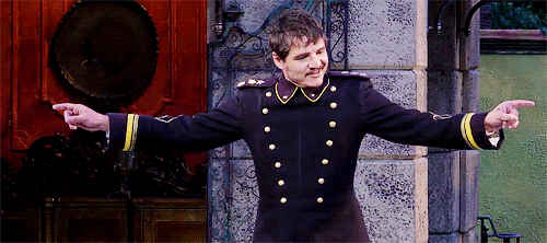 keptyn:Pedro Pascal in Shakespeare in the Park production of “Much Ado About Nothing” (x)