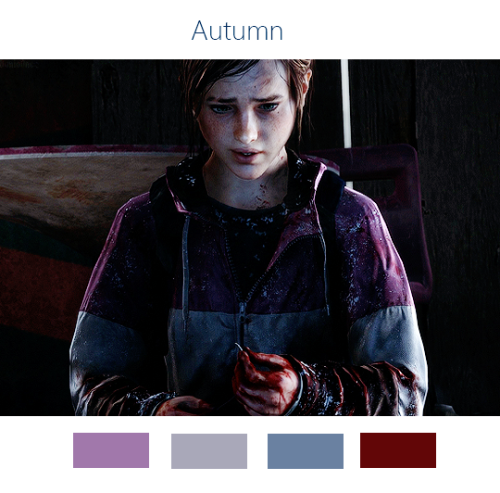 danioonce:The last of Us + Season colors