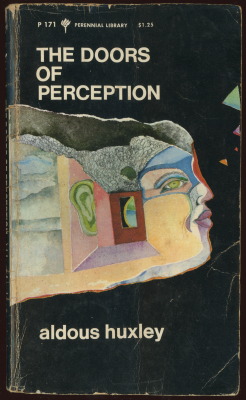 jellobiafrasays:  doors of perception (1970 ed., cover design by pat steir) 