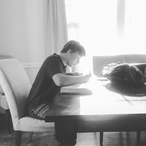 Homework. The struggle is real.. . . . . . . #photography #familyphotographer #family #blackandwhi