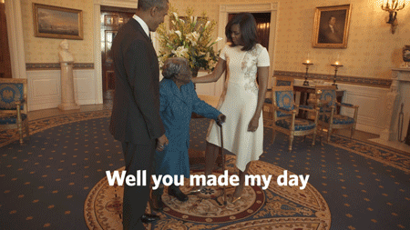 whitehouse: This is one dance party 106-year-old Virginia McLaurin will never forget. To celebrate Black History Month, watch her fulfill her dream of visiting the White House and meeting President Obama.  
