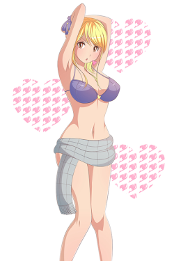 a-titty-ninja-with-a-water-gun:  「Lucy Heartfilia」 by Blue Senpai | Patreon๑ Permission to reprint was given by the artist ✔.