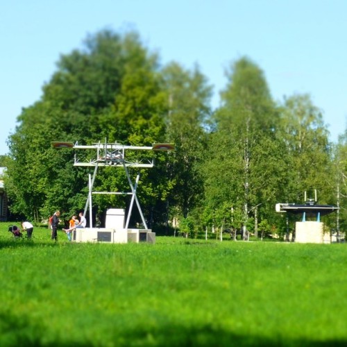 #Monuments: First #military #airfield & first #submarine in #RussianEmpire   #Gatchina #Russia #travel   http://en.wikipedia.org/wiki/Gatchina  ________________________ One sunny 🔆 day. August 13, 2012 ________________________  #turism #vacation